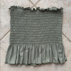 Ivy & Main Medium Army Green Tube Top